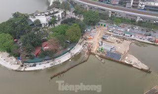 Hà Nội thu hồi bán đảo hồ Đống Đa để làm công viên, cây xanh