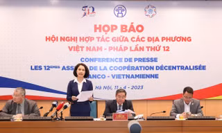 Hơn 60 địa phương Việt Nam và Pháp tham dự hội nghị hợp tác 