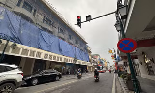 Hà Nội cải tạo mặt tiền phố Tràng Tiền