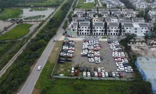Loạt bãi xe, nhà hàng mọc trên đất tái định cư, đất đấu giá quận Nam Từ Liêm