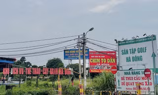 Chấm dứt hoạt động loạt công trình trái phép tại Công viên Hà Đông