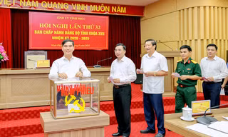Ông Bùi Huy Vĩnh làm Phó Bí thư Tỉnh ủy Vĩnh Phúc