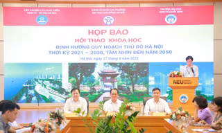 Trình Quốc hội dự thảo Quy hoạch Thủ đô vào cuối tháng 10/2023