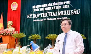 Vĩnh Phúc kết thúc kỳ họp HĐND cuối cùng sau 28 năm tái lập