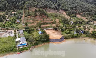 Hồ Đồng Đò là một trong những hồ sinh thái bị lấn chiếm nhiều nhất trong 6 tháng đầu năm 2021
