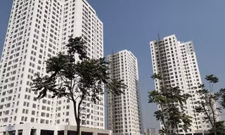 Dự án X2 Đại Kim (quận Hoàng Mai), một trong những dự án sẽ được trưng dụng để phòng chống COVID-19 Hà Nội. Ảnh minh họa