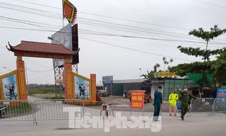 Khu cách ly Hạ Lôi. Ảnh: Hoàng Mạnh Thắng