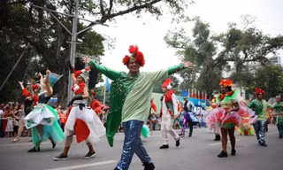 Lễ hội Du lịch Hà Nội 2022 "Hà Nội - Đến để yêu" sắp diễn ra tại hồ Gươm. Ảnh minh họa