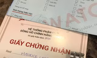 Chiếc đồng hồ giả với chứng nhận "hàng thật"