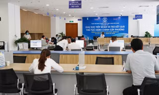Ngày đầu xin giấy phép xây dựng trực tuyến ở Hà Nội: Hồ sơ được phản hồi trong ngày