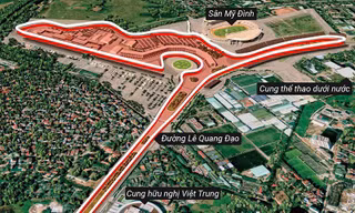 Vì sao Mỹ Đình được chọn làm đường đua xe F1?