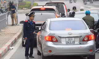 Xử phạt cả xe buýt thường lấn làn buýt nhanh BRT