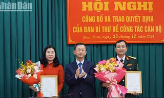 Ban Bí thư Trung ương Đảng chuẩn y nhân sự ở Kon Tum