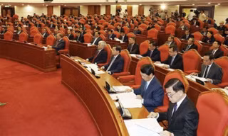 Toàn văn thông cáo báo chí ngày làm việc thứ nhất Hội nghị Trung ương 9
