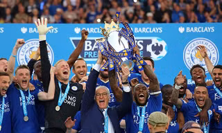 Leicester trong giờ phút đăng quang.