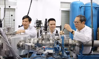 Phòng nghiên cứu của trường ĐH Công nghệ - ĐH Quốc gia Hà Nội