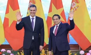 Việt Nam – Tây Ban Nha ra Tuyên bố chung về kết quả chuyến thăm của Thủ tướng Pedro Sánchez