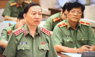 Bộ trưởng Bộ Công an Tô Lâm.