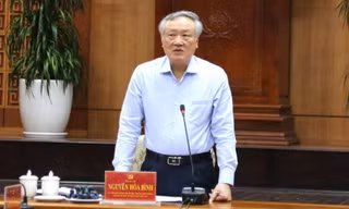 Đoàn kiểm tra của Bộ Chính trị làm việc với Ban Thường vụ Tỉnh ủy Quảng Nam
