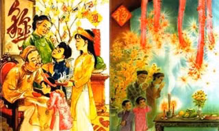Mồng một Tết Cha...