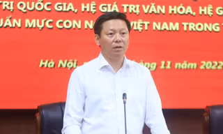 Gần 500 đại biểu tham dự hội thảo quốc gia về các hệ giá trị Việt Nam 