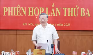 Tổng Bí thư Tô Lâm: Sắp xếp, tinh gọn tổ chức bộ máy 'rất đúng, rất trúng, hợp ý Đảng, lòng dân'