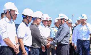  Thủ tướng Phạm Minh Chính kiểm tra dự án sân bay Long Thành
