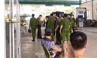 Khám xét Trung tâm Đăng kiểm Lạng Sơn .Ảnh: TL