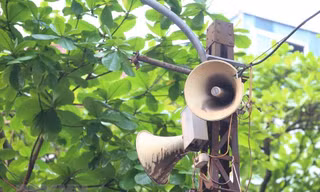 Loa phường nên là ký ức đẹp trong đời sống đô thị Hà Nội Ảnh: HOÀNG MẠNH THẮNG 