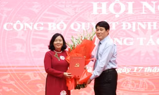 Bà Bùi Thị Minh Hoài làm Bí thư Thành ủy Hà Nội