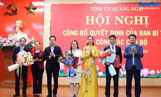 Triển khai quyết định của Ban Bí thư về công tác cán bộ ở 8 tỉnh, thành