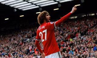 Fellaini lập cú đúp bàn thắng cho M.U