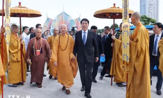 Chủ tịch nước Lương Cường dự khai mạc Đại lễ Phật đản Liên hợp quốc - Vesak 2025