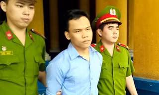 Nguyễn Kim An tại phiên tòa hồi năm 2015. Ảnh: Tân Châu