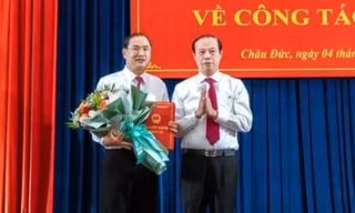 Bà Rịa-Vũng Tàu công bố quyết định về công tác cán bộ