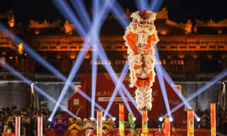 Mãn nhãn với lễ hội lân Huế 2022
