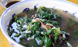 Ngọt mát bát canh tập tàng