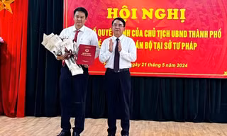 Bổ nhiệm trưởng phòng làm Phó Giám đốc Sở Tư pháp Hải Phòng