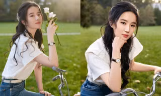 Lưu Diệc Phi gây 'bão' mạng xã hội đầu năm, U40 mà như nữ sinh đại học