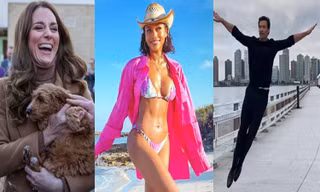 Ảnh hot sao trong tuần: Ái nữ Steve Harvey ‘bỏng rẫy’ với bikini, Hugh Jackman ‘bay’