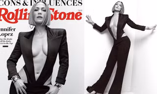 Jennifer Lopez ‘thả rông’ tuyệt đẹp trên bìa tạp chí, chia sẻ về tình yêu với ‘Người Dơi’