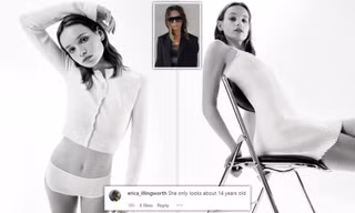 Giới thiệu nội y mới, Victoria Beckham bị chỉ trích 
