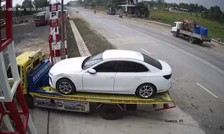 Tài xế xe cứu hộ trình báo bị lừa mất ôtô của khách trên cao tốc TPHCM - Trung Lương