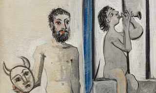 Tranh đàn ông khỏa thân của Picasso trị giá hơn 100 tỷ đồng