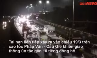 Những lần tắc đường kinh hoàng ở Hà Nội từ sáng tới đêm