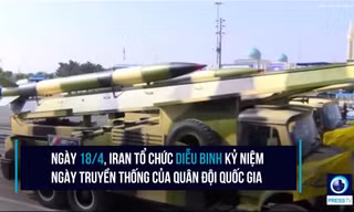 Quân đội Iran trình diễn các hệ thống phòng không mới
