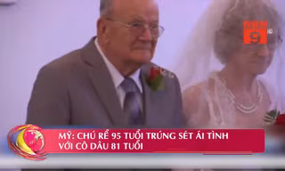 Mỹ: Cụ ông 95 tuổi trúng tiếng sét ái tình với cụ bà 81 tuổi