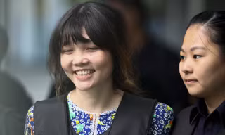 Nghi phạm Đoàn Thị Hương. Ảnh: AP