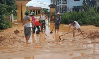  Quảng Ninh: Hết ngập nước đến ngập bùn