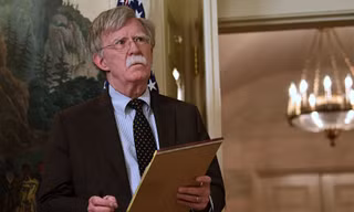 Cố vấn an ninh quốc gia Mỹ John Bolton. Ảnh: AP